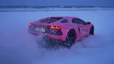 Snowy Landscape with Number Plate FOFR