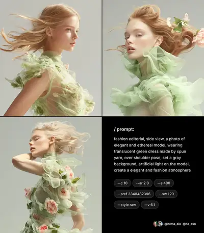 Nature's Whisper Style - Fashion Pose