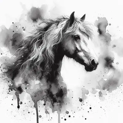 Ink Wash Painting Prompt
