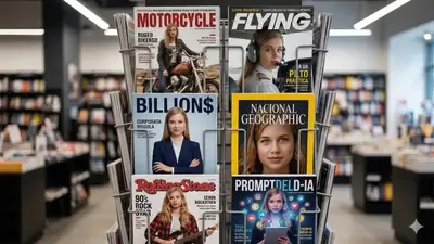 Magazine Cover Collage Prompt