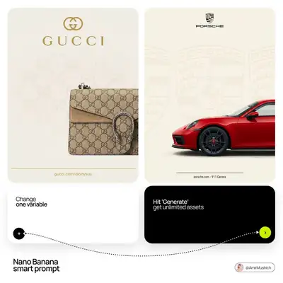 Luxury Brand Key Visual Campaign Template