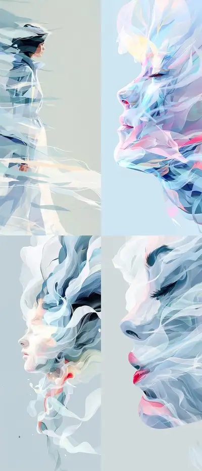 Minimalist Pastel Gradient Elegance