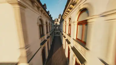 FPV Flythrough of Italianate House