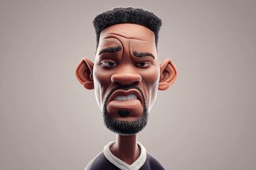 3D caricature of any [celebrity] - playful exaggeration
