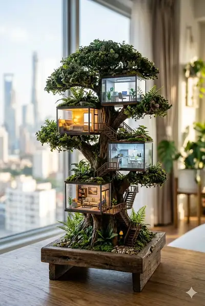 Universal Miniature Diorama Prompt