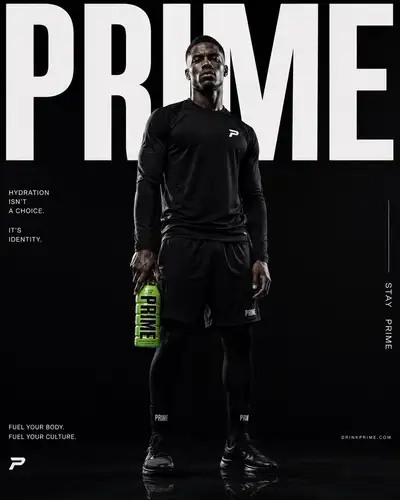 Luxury editorial campaign poster system prompt (PRIME Hydration)