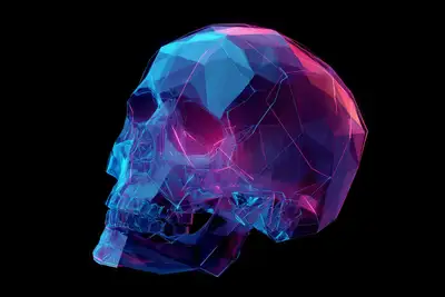 Minimalist Holographic Wireframe