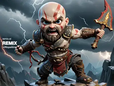 3D Chibi Character Design Prompt