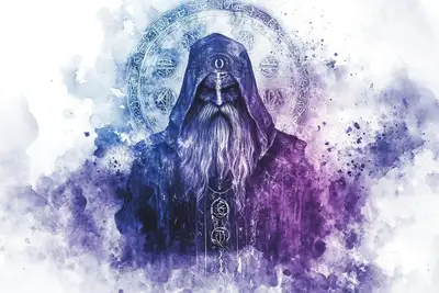Mystical Being Art Prompt Template