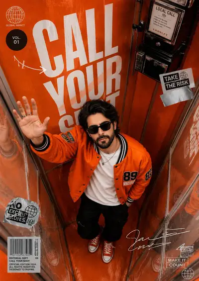 Vintage Phone Booth Streetwear Editorial