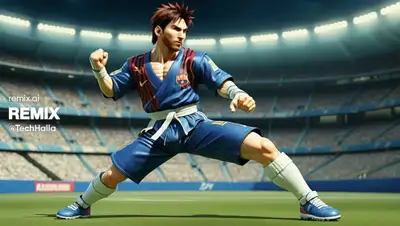 Athlete as Tekken 3 Character