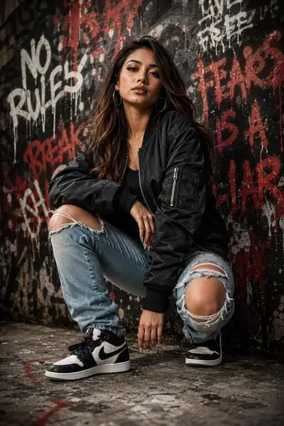 Urban Editorial Portrait Prompt