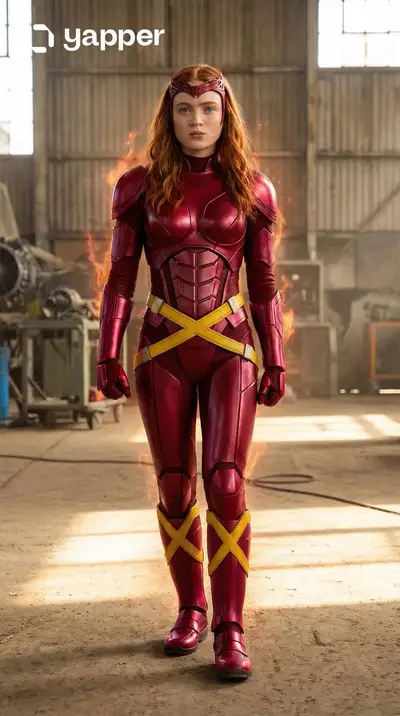 Jean Grey / Phoenix Costume Variations Prompt
