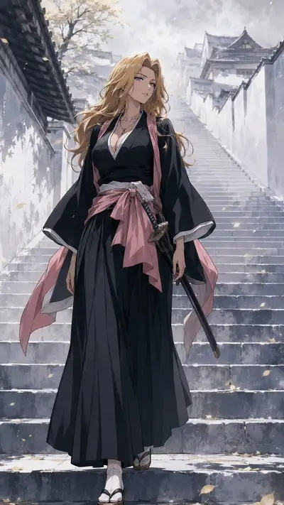 BLEACH Soul Society Stone Stairs Art Prompt