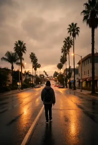 Cosmic Lone Traveler Video Prompt