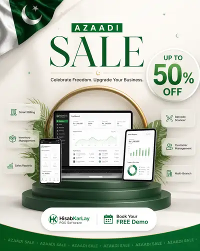 Pakistan Independence Day POS Promotional Poster