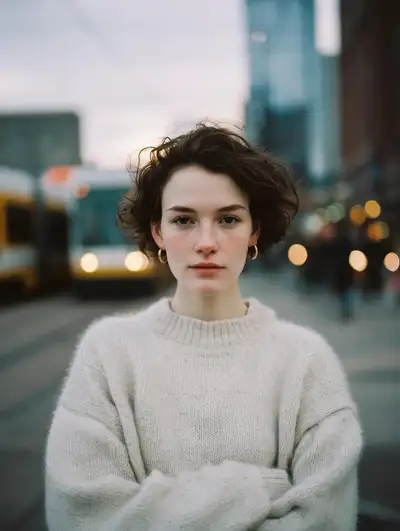 Três direções de retrato cinematográfico com gradação Kodak
