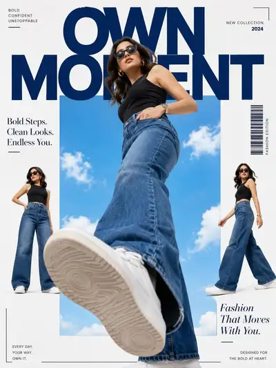 High-Fashion Editorial Magazine Cover