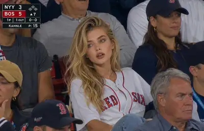 Ultra-realistic baseball stadium broadcast image