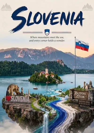Premium Cinematic Travel Poster Prompt