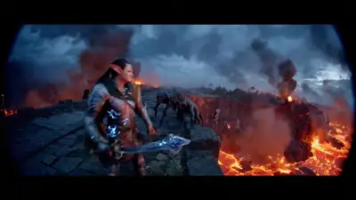 Action RPG Video Game Mockup Prompt with JSON