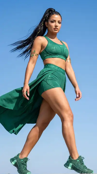 Nike Mythological Goddess Campaign Photo