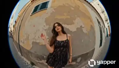 Cinematic Dance Sequence in European Street