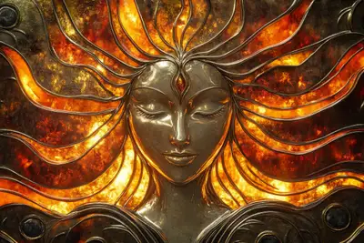 Molten Metal Mirrored Forge