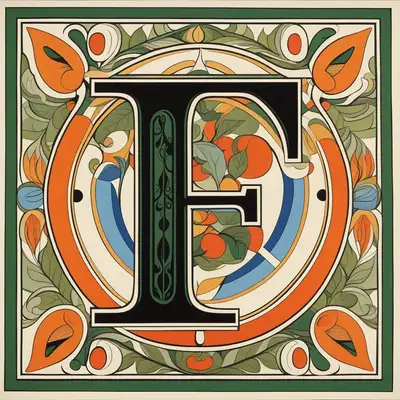 SDXL Typography Letter Experiment