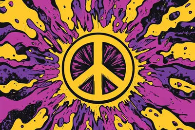 Psychedelic Pop Art Explosion Prompt