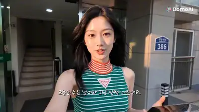 K-Pop-Idol-Vlog-Prompt für einen freien Tag in Seoul, Selfie-Stil