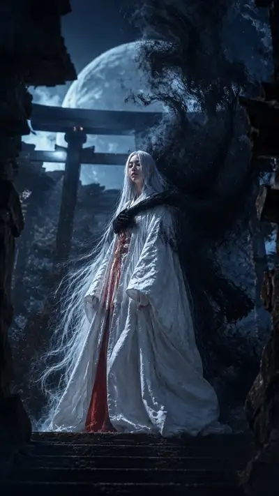 Dark Fantasy Schreinjungfer Film-Prompt