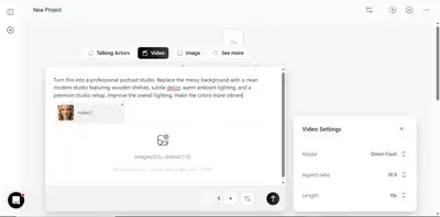 Transform Video into Professional Podcast Studio