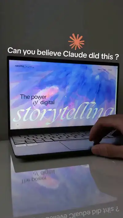 Build a scroll-storytelling website with Claude (Three.js + GSAP)