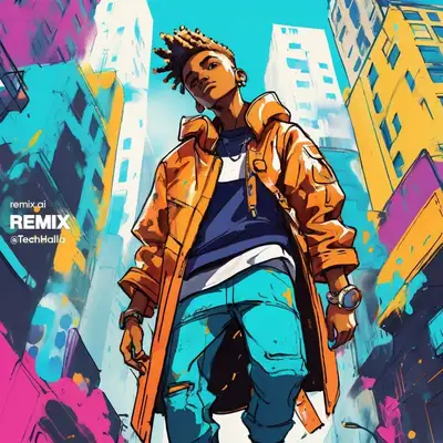 Urban Neogeo Character Art Prompt