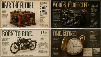 Rare Collectible Advertisements (1850-1940) Grid