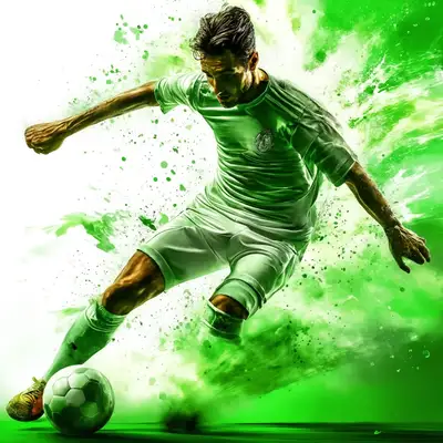 Sports Poster Explosion Effect Prompt