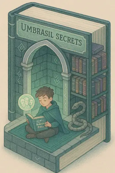 Umbrasil Secrets: Pastel Storybook Sorcerer Library