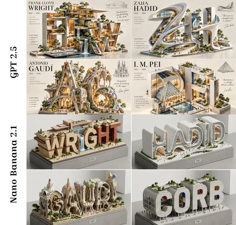 Monumental Letterform Architecture Prompt | Wikiprompt