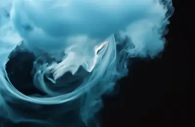 Kling AI Endframe Prompt for Ghostly Mist Figure