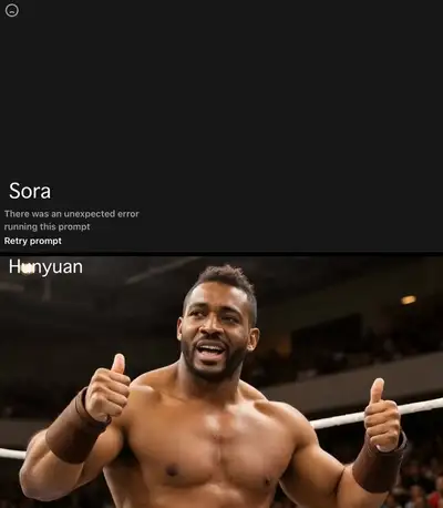 Angry Fighter in Wrestling Ring