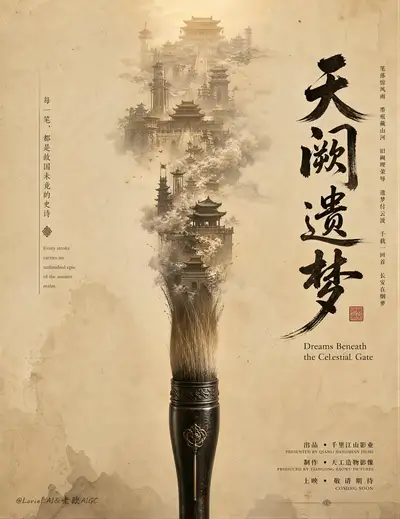 Ultra-Premium Chinese Epic Film Poster Prompt