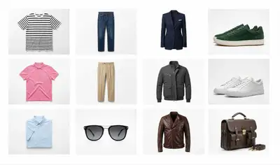 Create 5 Outfits from Clothing Items