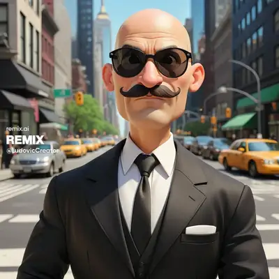 Whimsical Cartoon Character Remix Base Prompt