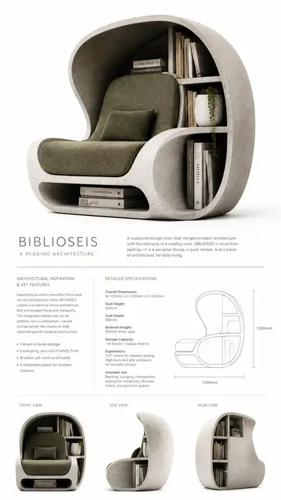 Architect Furniture Designer Persona Prompt for Chair Concepts
