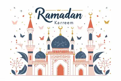 Ramadan Kareem Vector Art Prompt