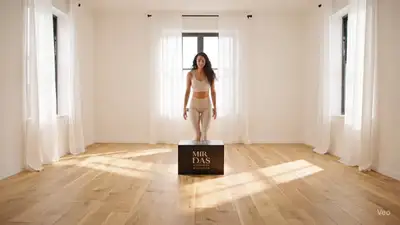 Yoga Studio Transformation Cinematic Video Prompt