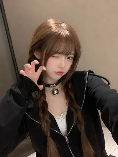 Candid smartphone-style portrait of a young woman