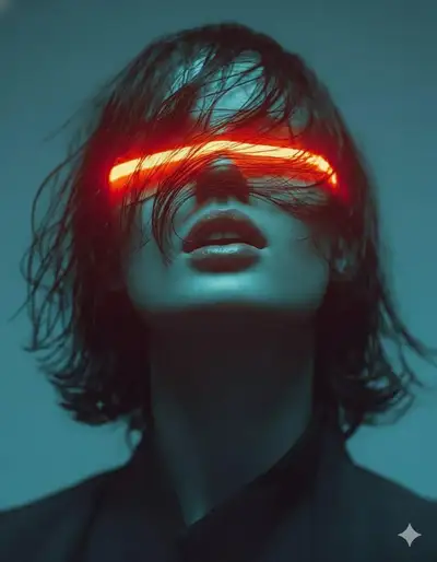 Cinematic Cyberpunk Neon Portrait Prompt