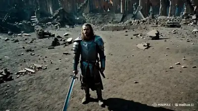 Cinematic Camera Movement: Knight in Ruins